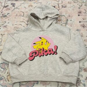 H&M Pikachu hoodie sweatshirt